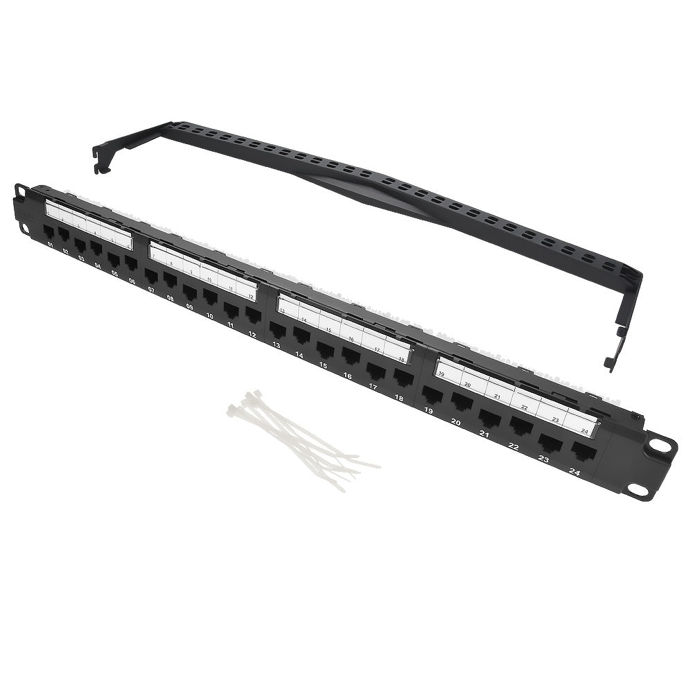 CAT6A 110 Type 24Port Patch Panel Rackmount UL Listed. CAT6A 110 Type 24Port Patch Panel Rackmount UL Listed.